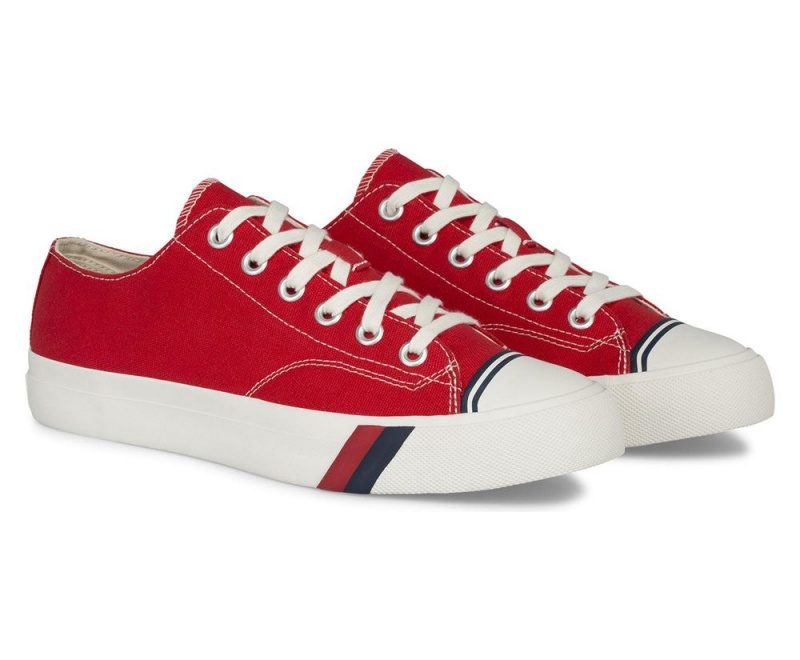 Keds Royal Lo Canvas Sneakers Damen Rot | BRD346581