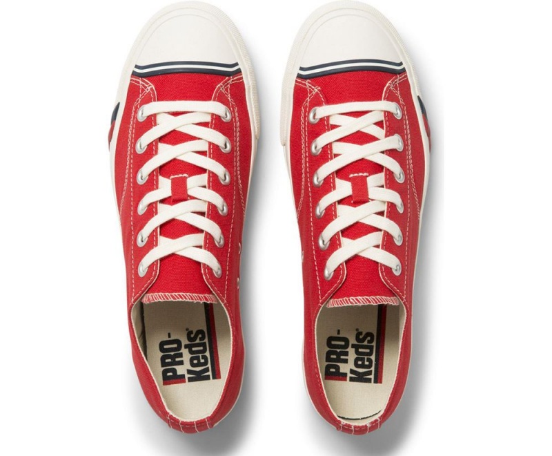 Keds Royal Lo Canvas Sneakers Damen Rot | BRD346581