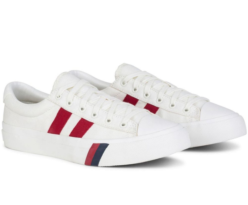 Keds Royal Plus Canvas Sneakers Damen Weiß | XRA785364