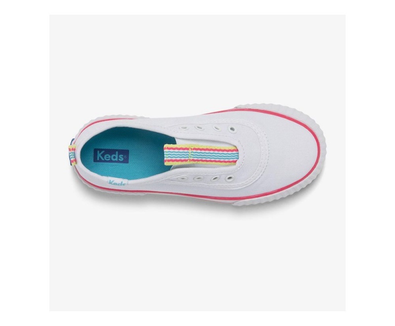 Keds Topkick Washable Slip On Mädchen Weiß | IXF817059