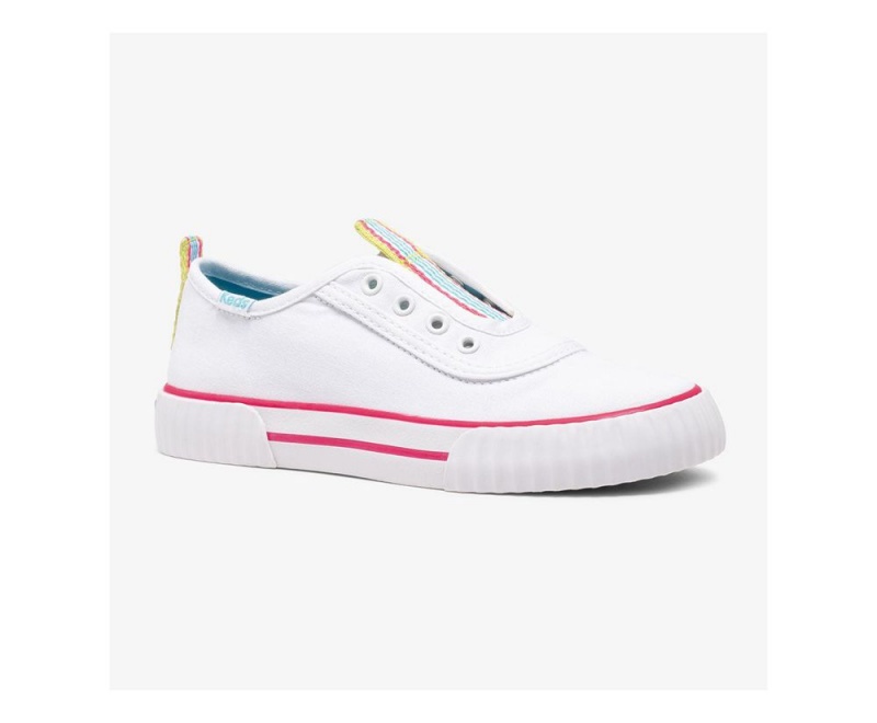 Keds Topkick Washable Slip On Mädchen Weiß | IXF817059