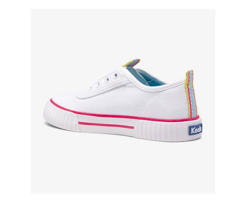 Keds Topkick Washable Slip On Mädchen Weiß | IXF817059