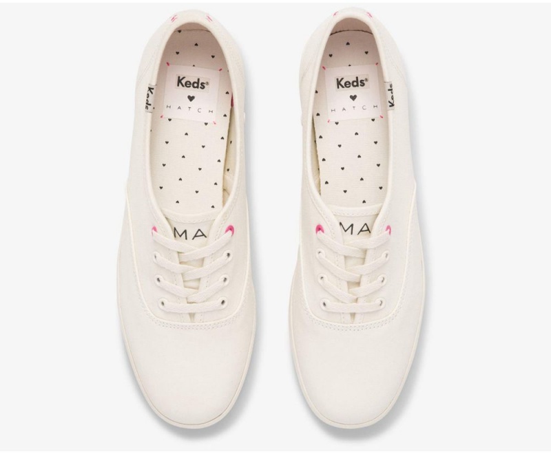 Keds x Hatch Champion Sneakers Damen Weiß | PHA039827