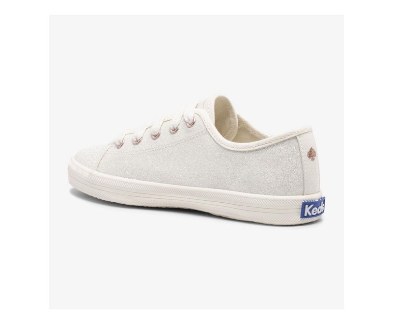 Keds x KSNY Kickstart Glitter Sneakers Mädchen Weiß | IAB425061