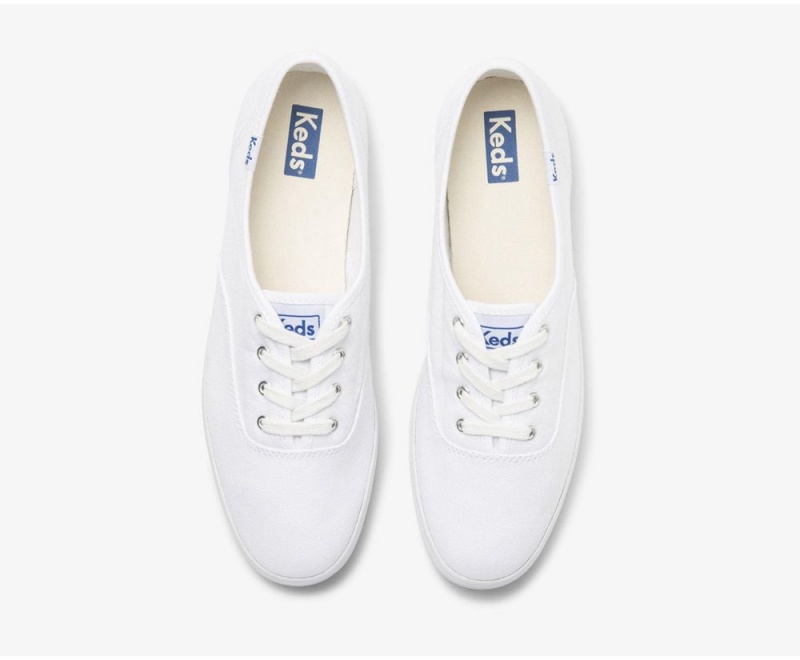 Keds x Organic Baumwoll Champion Sneakers Damen Weiß | OZK592103