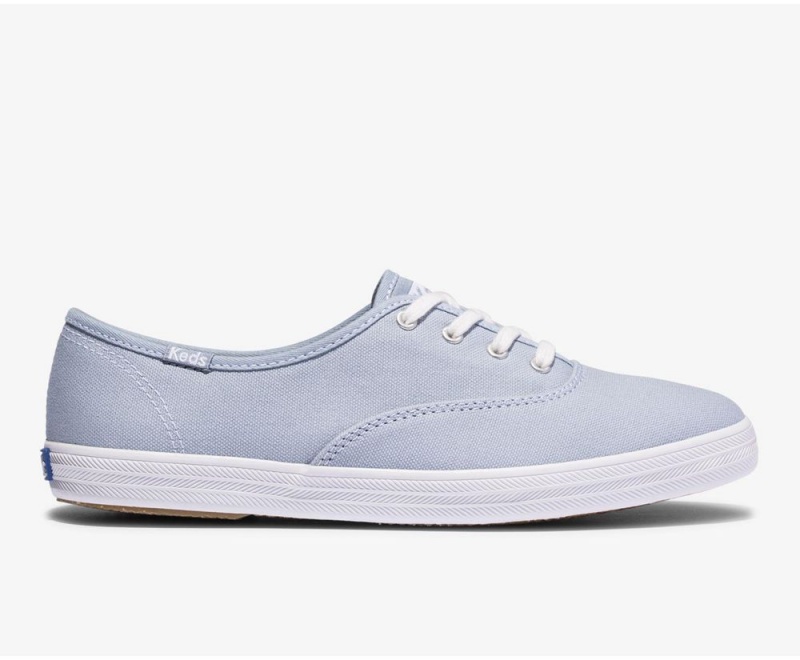 Keds x Organic Baumwoll Champion Sneakers Damen Blau | TFI967345