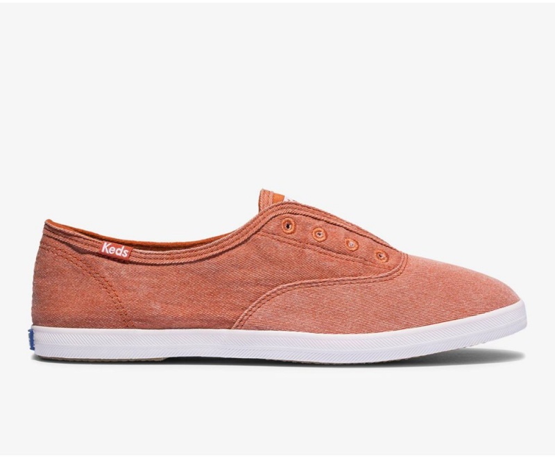 Keds x Organic Baumwoll Chillax Washable Slip On Damen Rot | KWG350472