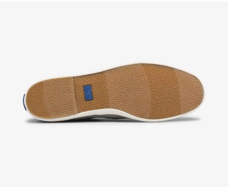 Keds x Organic Baumwoll Chillax Washable Slip On Damen Grau | KGU146352