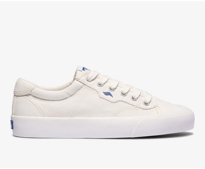 Keds x Organic Baumwoll Crew Kick 75 Sneakers Damen Weiß | TJK406193