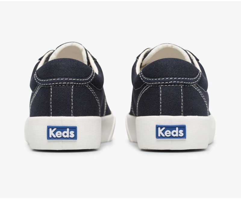 Keds x Organic Baumwoll Crew Kick 75 Sneakers Damen Navy | GKS698201