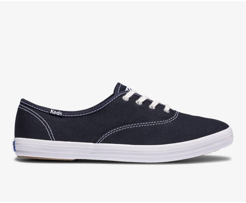 Keds x Organic Baumwoll Washable Champion Sneakers Damen Navy | WIQ569278